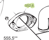 RM69 RM552.6 Sea Lock Clamping Ring