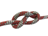Allpa Allcord-20, Double Braided Sheet Line Mixed Colors, Ø8mm, Grey/Red, 200m