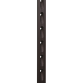 Antal 602.313 - Aluminum 'Automatic' T-Track (40x8) For Slider, Cut Out Ø=8mm, Hole Spacing 50mm