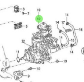 Nanni Diesel 970312299 - Fuel Injection Pump for T4.155 and 4.380TDI Engines