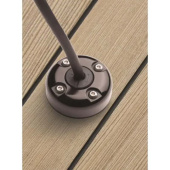Seaview Deck Cable Gland Standard Black Aluminium 2-10mm²