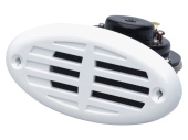 Attwood Drop-in Horn With White and Black Cover 12V 110 dB