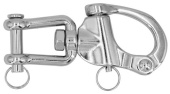 Hollex Snap Shackle 128mm Swivel Jaw Stainless Steel 316