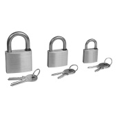 Allpa Stainless Steel Padlock With Stainless Steel Shackle, Dimensions 40x33mm