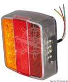 Osculati 02.022.12 - RIGHT/LEFT Rear LED Light, 4-Light