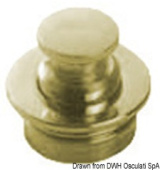 Osculati 38.181.27 -Polished Brass Knob 19 mm
