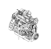 John Deere SE502147 - REMAN Diesel Engine