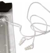 Plastimo 2340153 - O'wave Waterproof earphones + 1.10 m cable