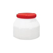 Nuova Rade 39642 - Waterproof Container, White/Red, 6 Liter