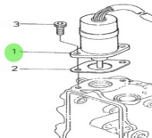 Nanni Diesel 970315012 - 24V Stop Solenoid for N4.115 Engines