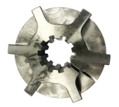 Hub Damper Plate 10 Teeth, Low Profile, H=37mm, Working Length=31mm
