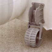 Allpa Launching Wheels Set, Solid Plastic Wheels, Max. 100kg (Folding)