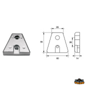 Trem L8140136 - Anodes For Engines Volvo-Penta