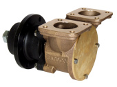Jabsco 10880-2561 - 1½" Bronze Pump, 200-size, Flange-Mounted with Flanged Ports