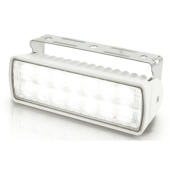 Hella Sea Hawk XLR LED 9-33V - Spotlight, White Light, White Housing
