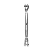 Belship 682005V - Closed Body Turnbuckle, Fork/Fork AISI 316 Stainless Steel M5 Blister