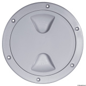 Osculati 20.207.30 - Inspection hatch 8" Grey RAL 7042