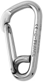 Wichard 2328 - Asymmetric Carabiner Large Opening SS 12 mm