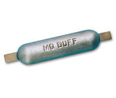MgDuff Aluminium Weld-On Hull & Rudder Rectangular Anodes