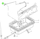 Nanni Diesel 970302954 - O-Ring for Oil Sump and Oil Pump