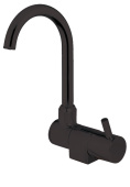 Osculati 17.079.05 - Style Black Foldable Hot/Warm Water Mixer Tap