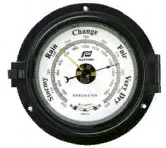 Plastimo 56139 - 4.5" Barometer (Chrome case, Organic glass, Black)