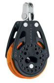 Harken 2135.ORANGE - 57C 1-Sheave Ratchet Block Orange