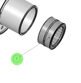 Alamarin Jet L0141 - Needle Bearing for Jet-245 Rear Bearing Housing