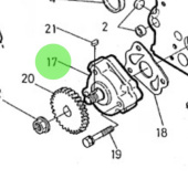 Nanni Diesel 970143114 - Oil Pump Assembly for HE and N Series Engines