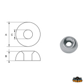 Trem L8145312 - Anode For Engines Mercury-Mercruiser