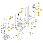 Vetus STM6176 - Manifold, Keel Cooling