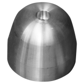 Tecnoseal 01045 - Zinc Leopard Propeller Nut