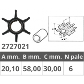 Finnord Yamaha 2T 75-85-90 HP Impeller