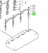 Nanni Diesel 970310919 - Glow Plug for 4.330TDI and 4.340TDI Engines