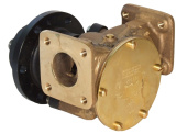 Jabsco 10770-0451 - 1 1/2" bronze pump, 200-size, flange-mounted with flanged ports