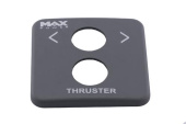 Max Power Gray Protective Plate Joystick Panel