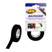 HPX BG1605 - Backgrip Velcro - Black 16mm x 5m
