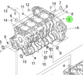 Nanni Diesel 970302400 - Ball Bearing for Crankshaft and Engine Block Assemblies