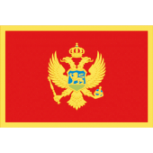 Montenegro Marine Flag 30X45 cm