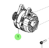 Bukh 37300-2F300 - Alternator for R210J Engines