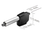 Linak Actuator LA25 12V 3,8A/Ctc 380mm/Stroke 250mm