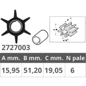 Finnord Mercury Impeller 2T 20 HP