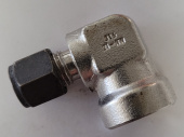 Parker 30-0518 1/4" FNPT × 1/4" Pipe Elbow 316 Stainless Steel