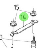 Nanni Diesel 970307592 - Glow Plug Cable for Marine Diesel Engines
