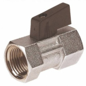 FF Brass Ball Valve - Mini Series - 1/4'' Butterfly Handle - PN16