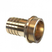 Hose Tail, Male Thread, 2" x 45 mm