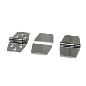 Roca 440350 - Stainless Steel Hinge Cover Cap, 33.25 x 41.5mm