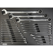 SP Tools EVA Toolkit Spannerset Quad Drive (26 pcs)