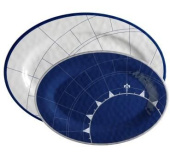 Marine Business Pacific Oval Serving Platters