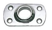 Osculati 41.261.25 - Rectangular Pulpit Socket 90° 25 mm